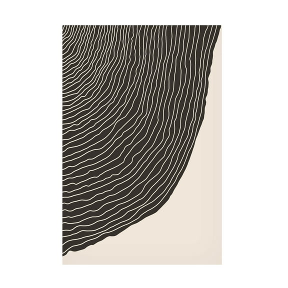 Trademark Fine Art jay stanley  Minimal Line Design 1 Canvas Wall Art