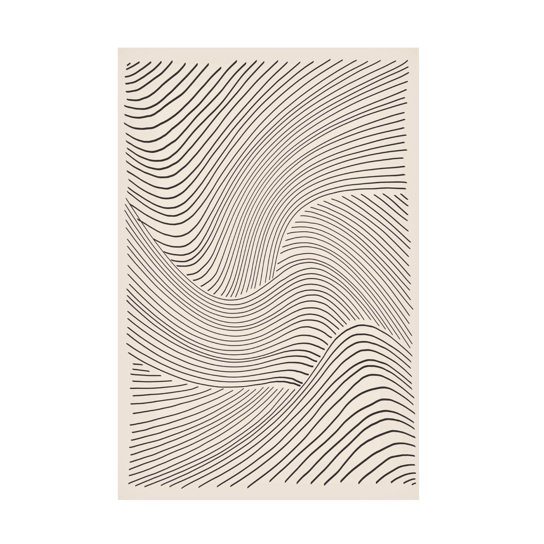 Trademark Fine Art jay stanley Minimal Lines Set 3 Canvas Wall Art