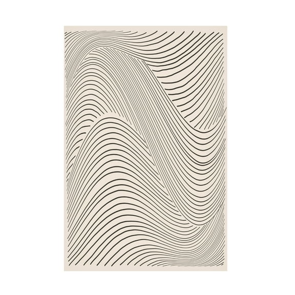 Trademark Fine Art jay stanley Minimal Lines Set 4 Canvas Wall Art