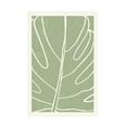 thumbnail image 1 of Trademark Fine Art jay stanley Minimal Monstera Collection 1 Canvas Wall Art, 1 of 4