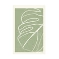 thumbnail image 1 of Trademark Fine Art jay stanley  Minimal Monstera Collection 2 Canvas Wall Art, 1 of 4