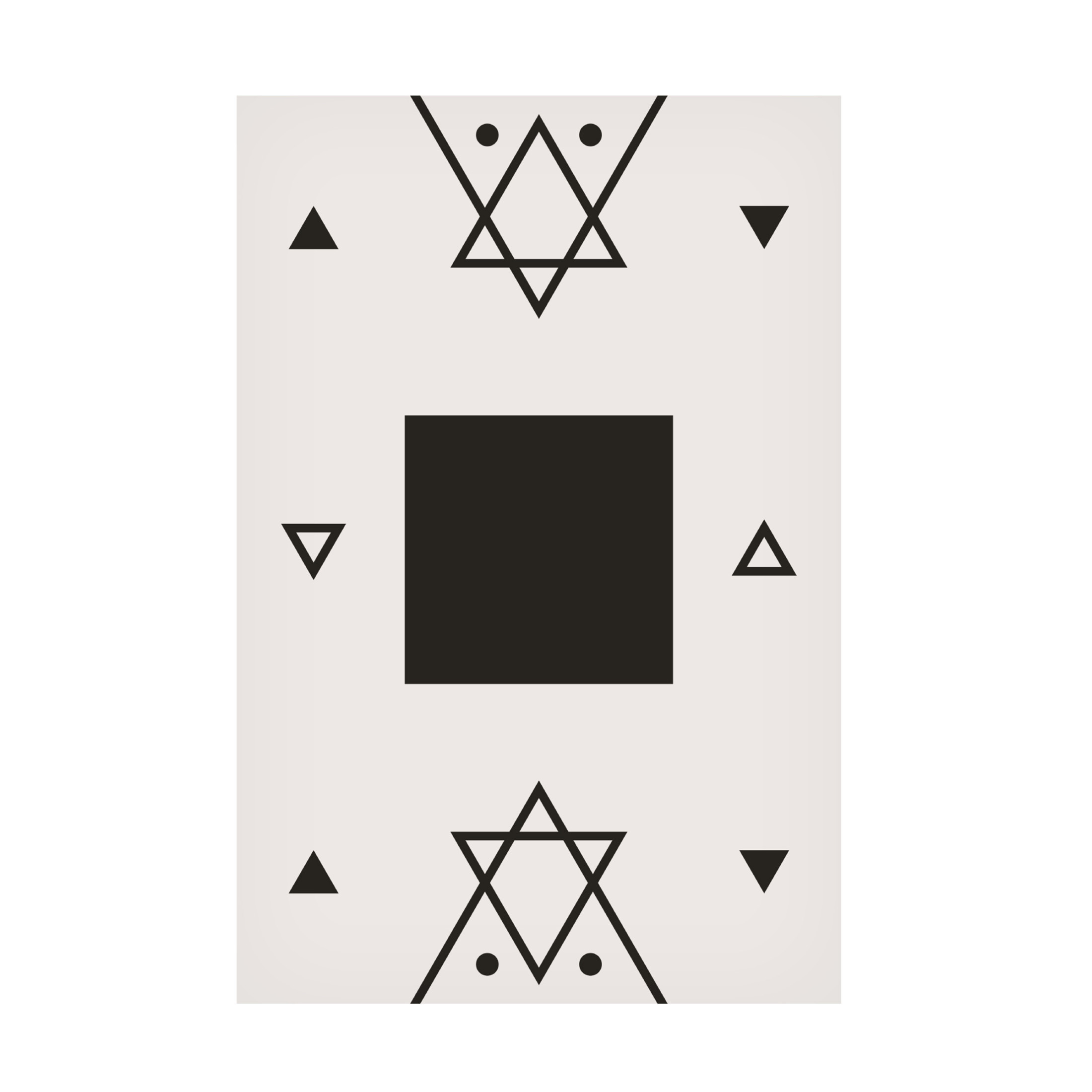 Trademark Fine Art jay stanley Minimal Shapes 2 Canvas Wall Art