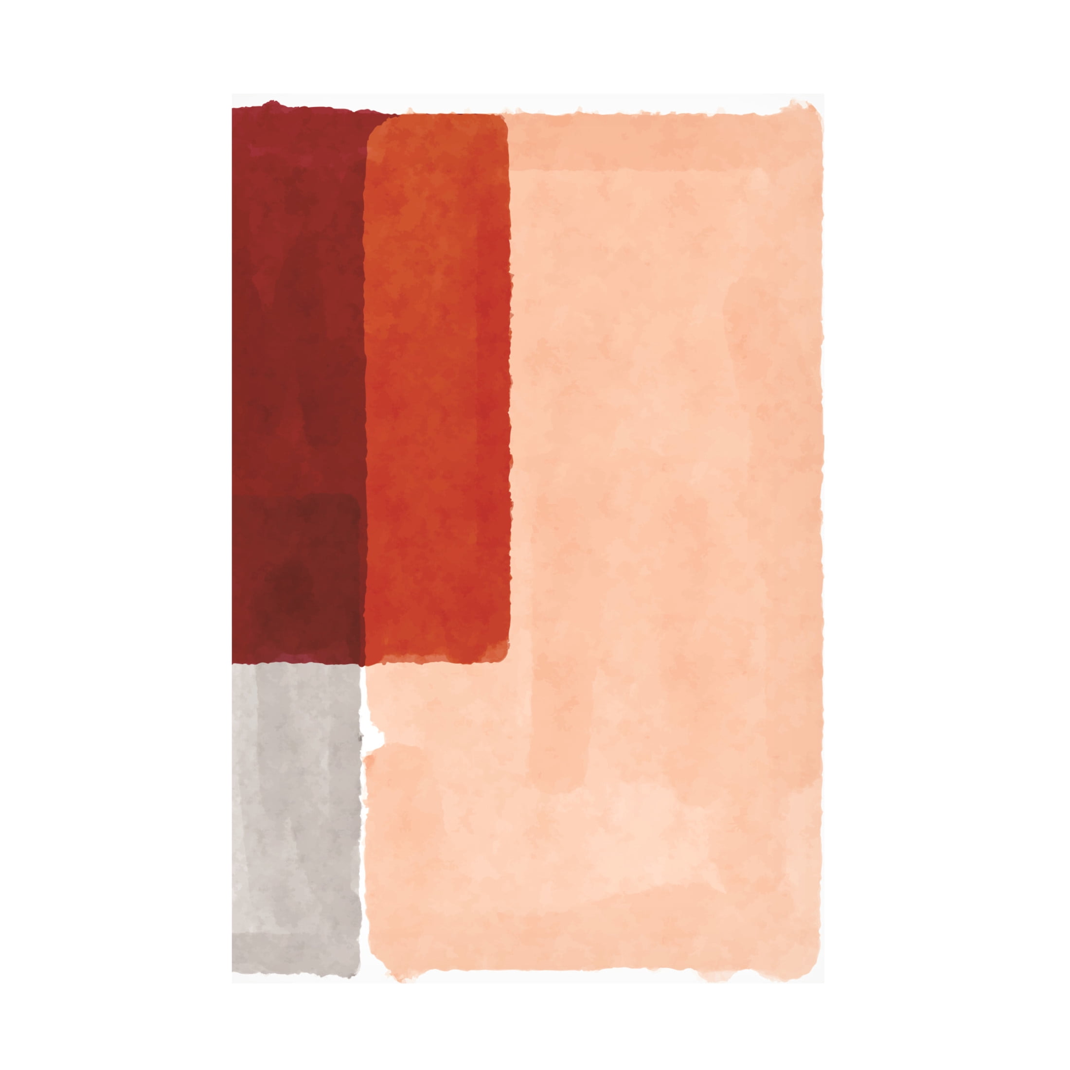 Trademark Fine Art jay stanley Minimal Watercolor 1 Canvas Wall Art