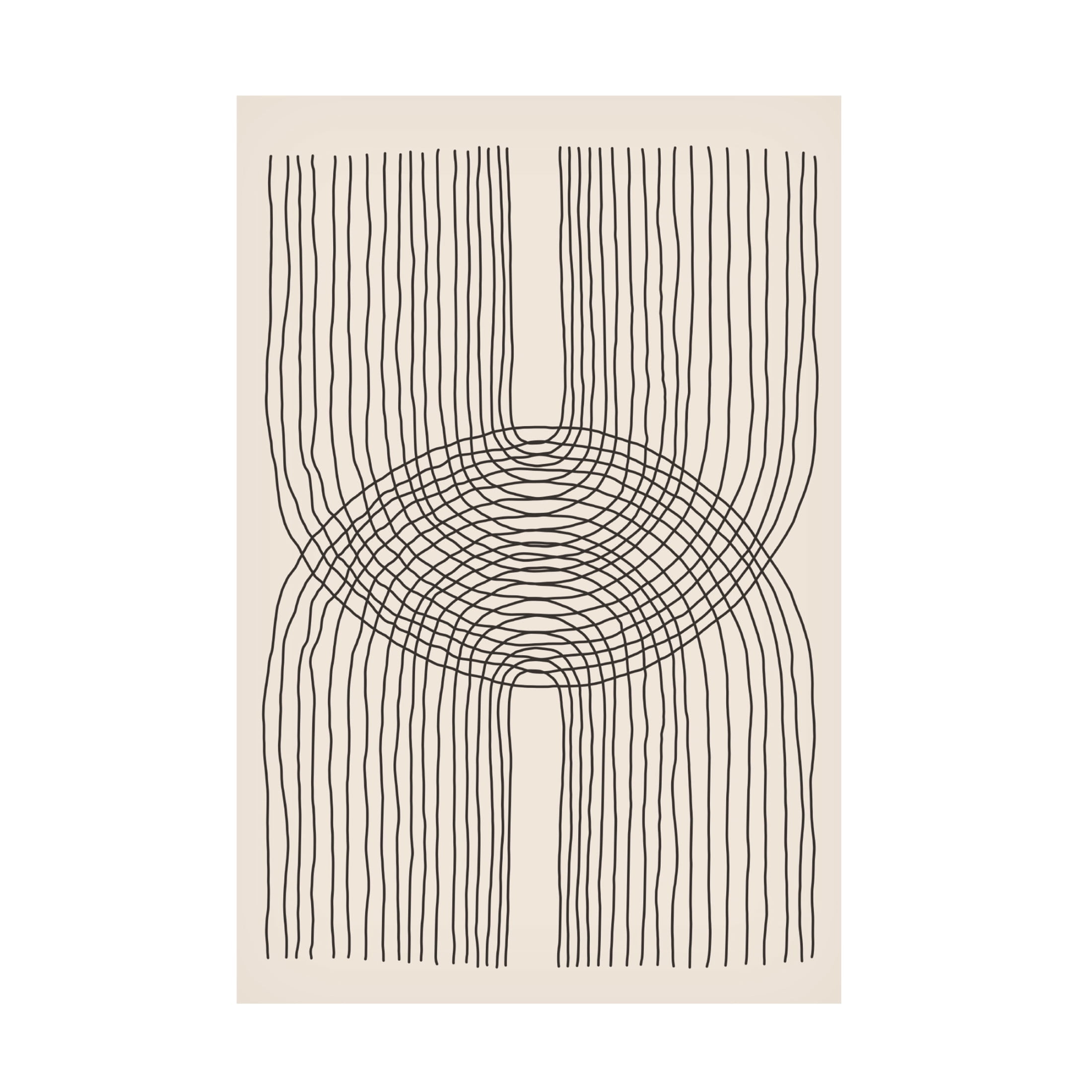 Trademark Fine Art jay stanley Minimalism Set 4 Canvas Wall Art