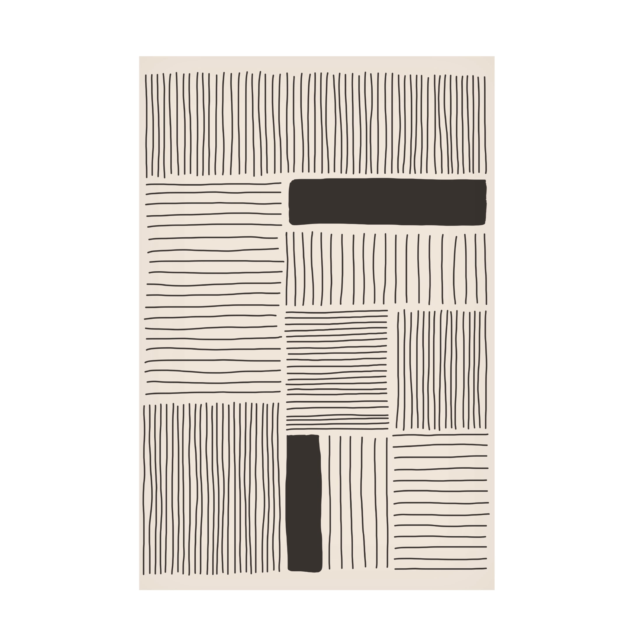 Trademark Fine Art jay stanley  Minimalism Shapes 1 Canvas Wall Art