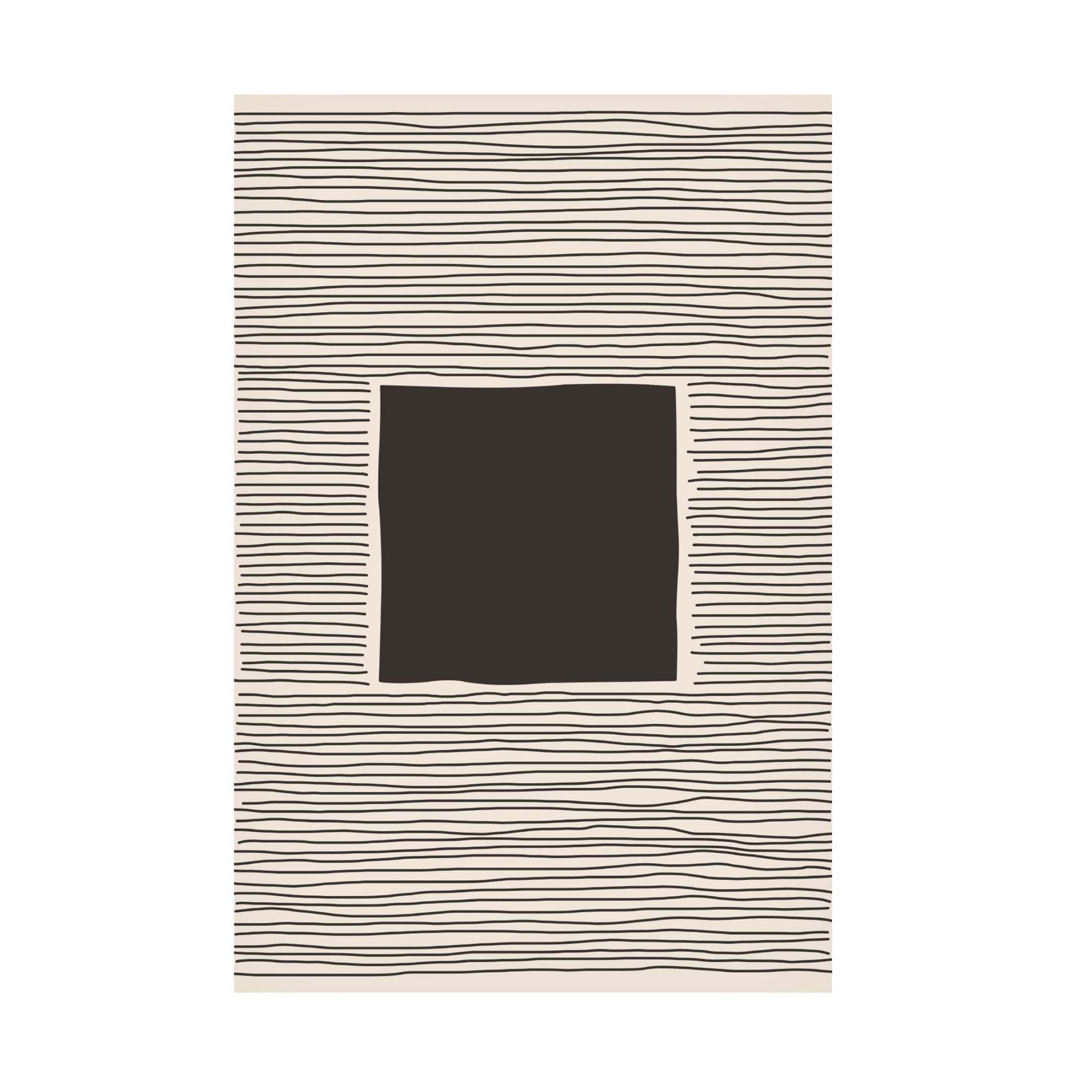Trademark Fine Art jay stanley Minimalism Shapes 4 Canvas Wall Art