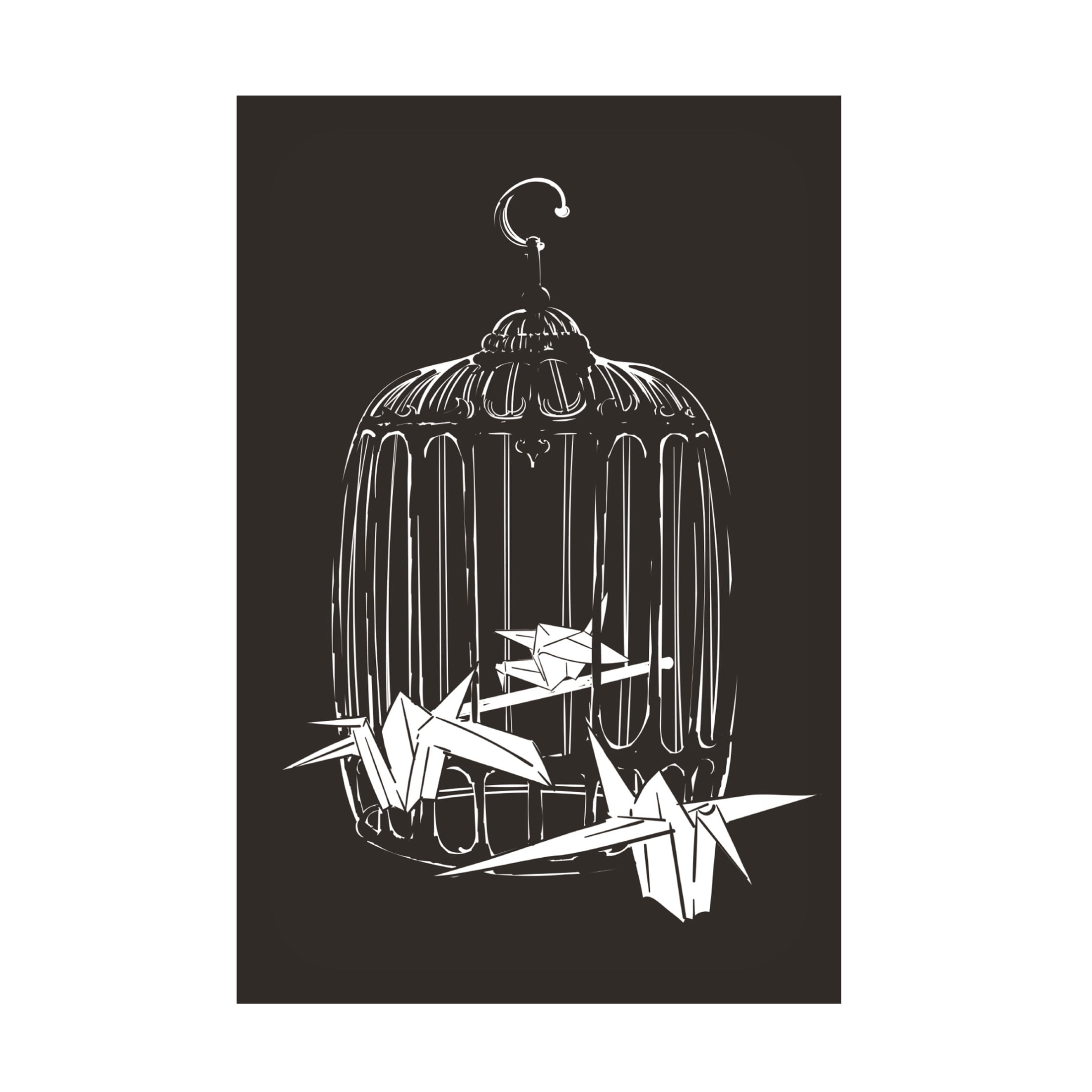 Trademark Fine Art jay stanley  Origami Birds Canvas Wall Art