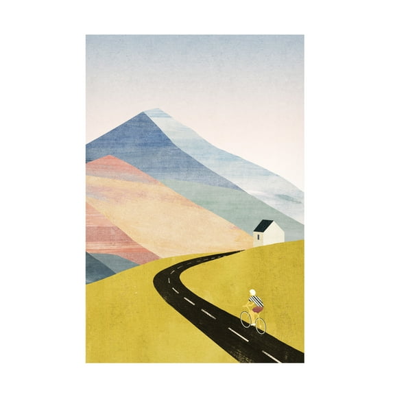 Trademark Fine Art longwayhome Cycling Home Canvas Wall Art