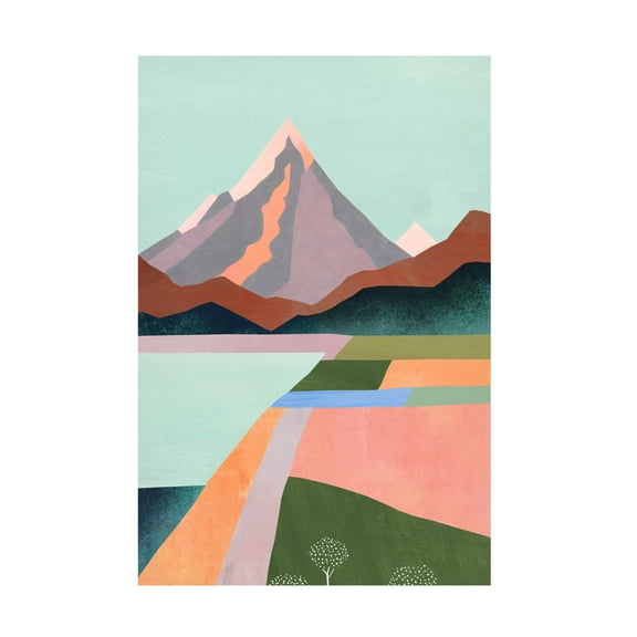 Trademark Fine Art longwayhome  First Blossom Canvas Wall Art