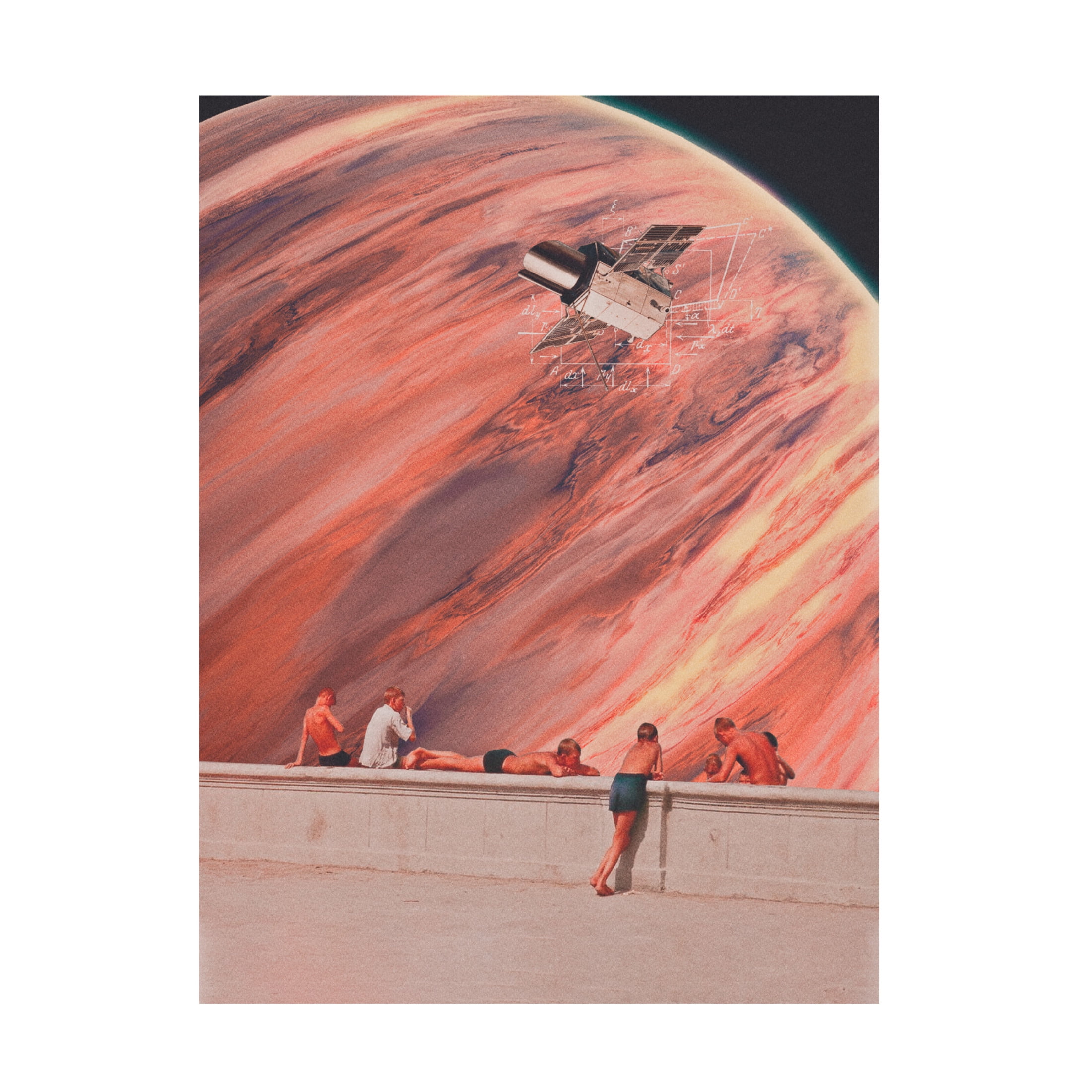 Trademark Fine Art spacerocket art 147 Canvas Wall Art