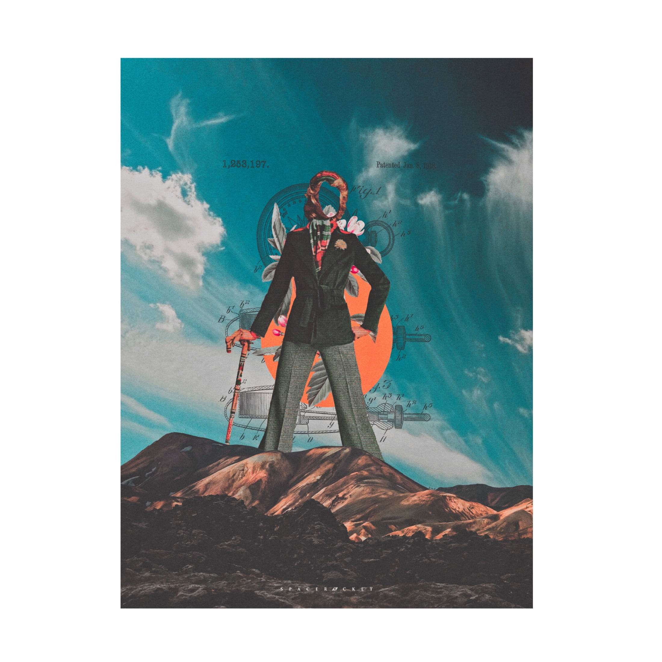 Trademark Fine Art spacerocket art  170 Canvas Wall Art