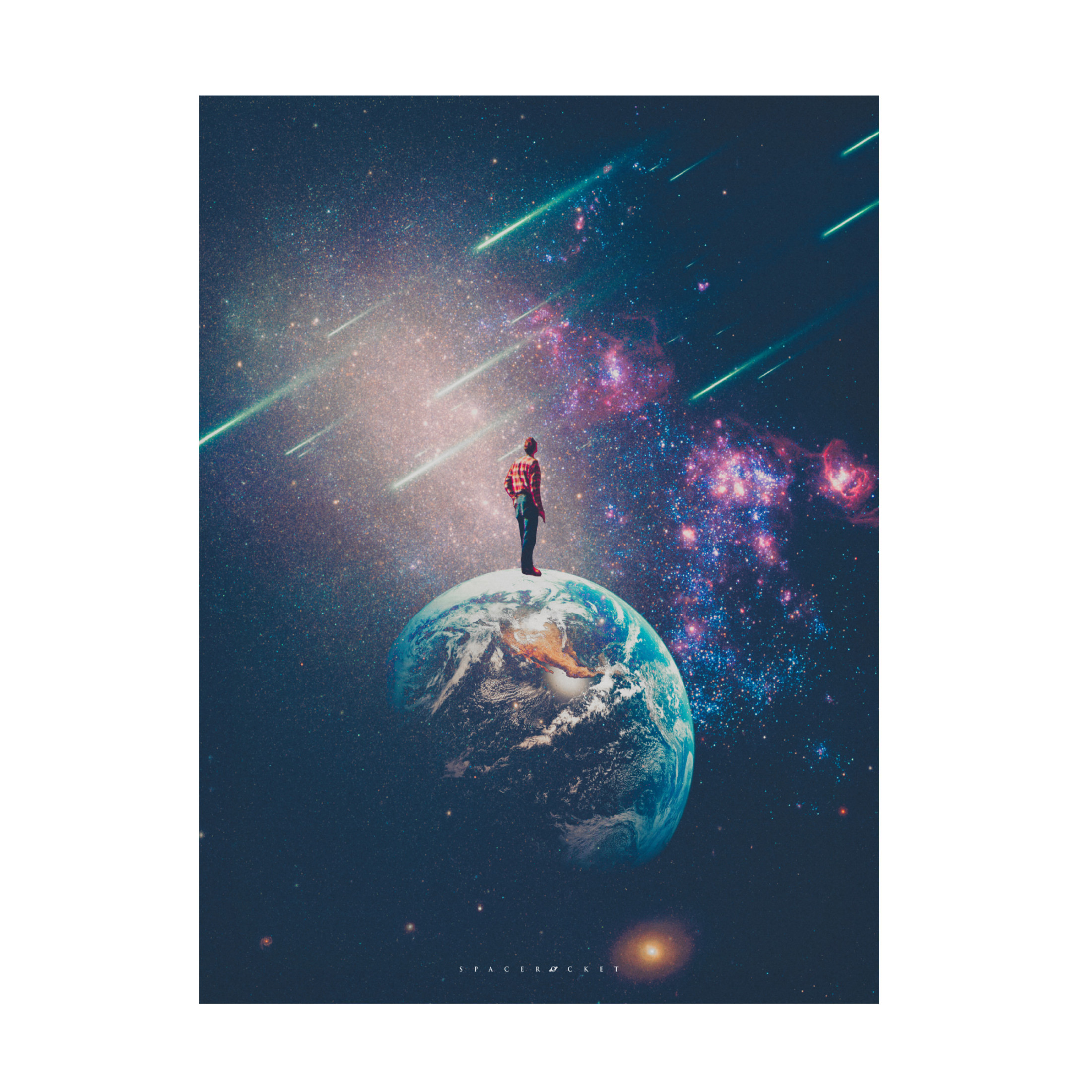 Trademark Fine Art spacerocket art 230 Canvas Wall Art