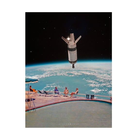 Trademark Fine Art spacerocket art 278 Canvas Wall Art