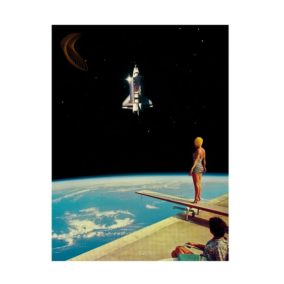 Trademark Fine Art spacerocket art 304 Canvas Wall Art