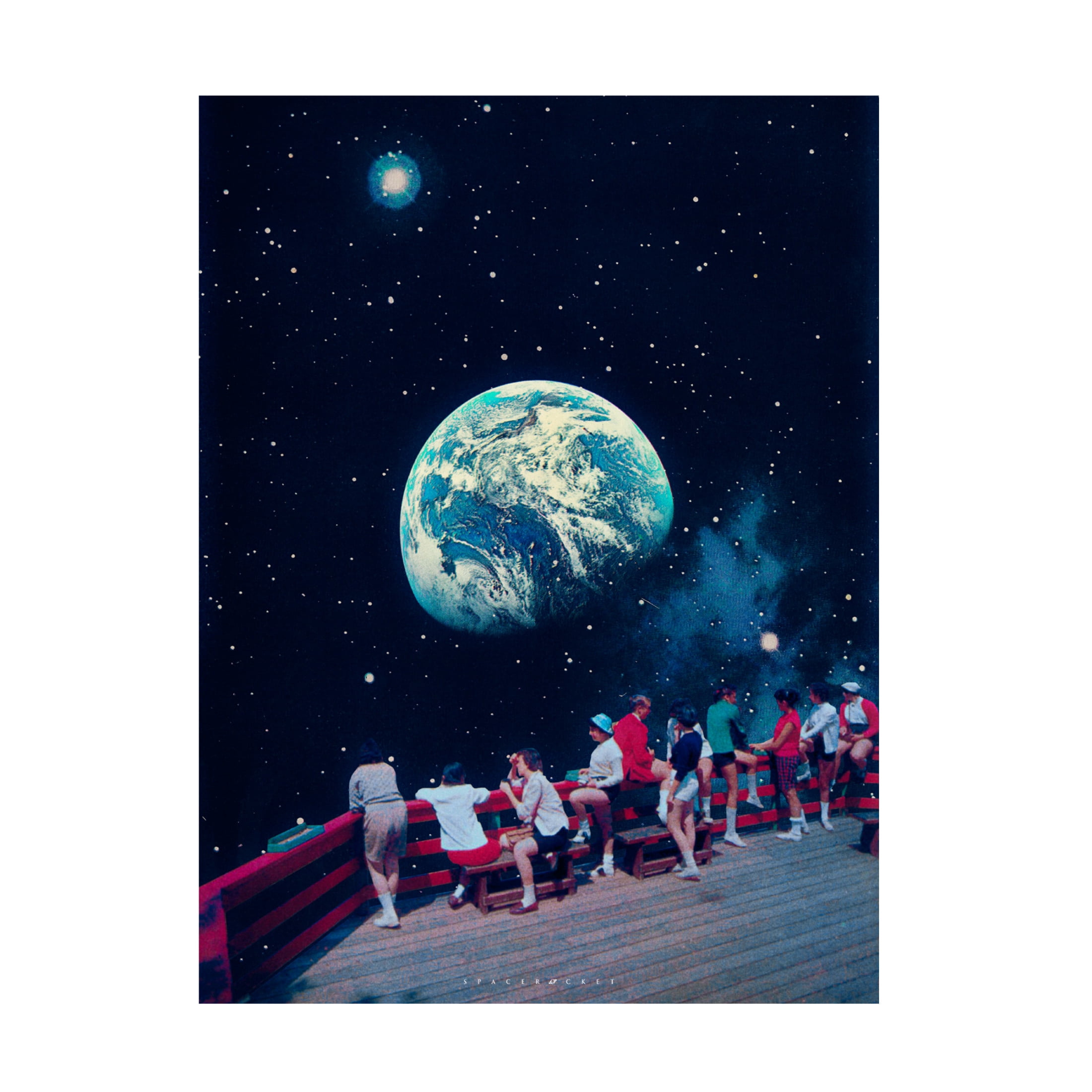 Trademark Fine Art spacerocket art  306 Canvas Wall Art