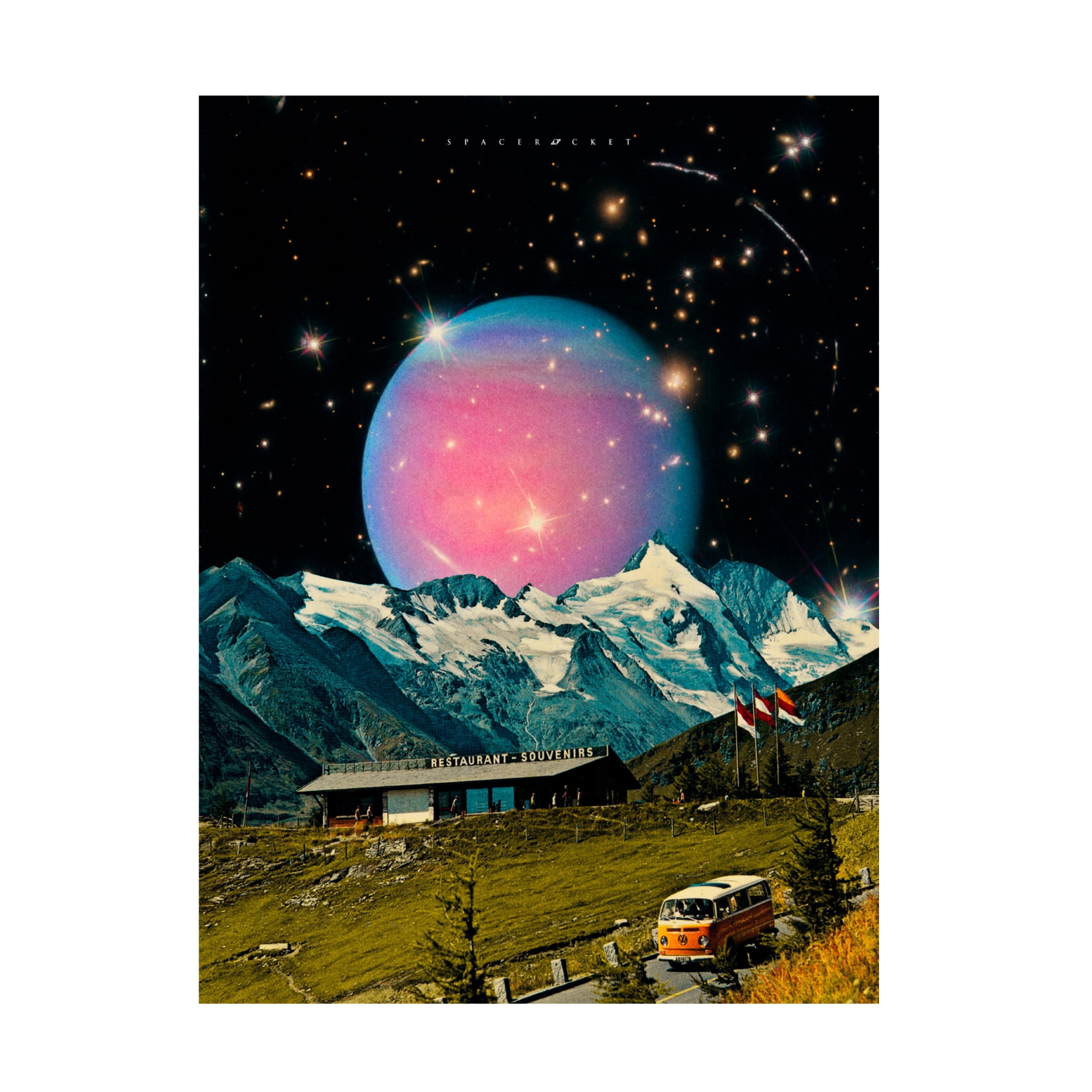 Trademark Fine Art spacerocket art  321 Canvas Wall Art