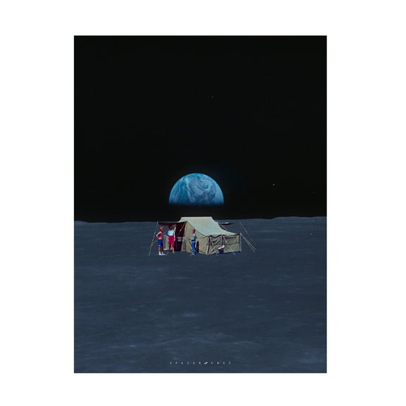 Trademark Fine Art spacerocket art  337 Canvas Wall Art