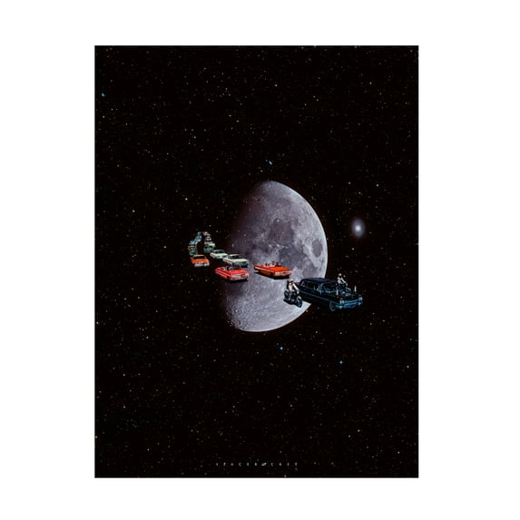 Trademark Fine Art spacerocket art 347 Canvas Wall Art