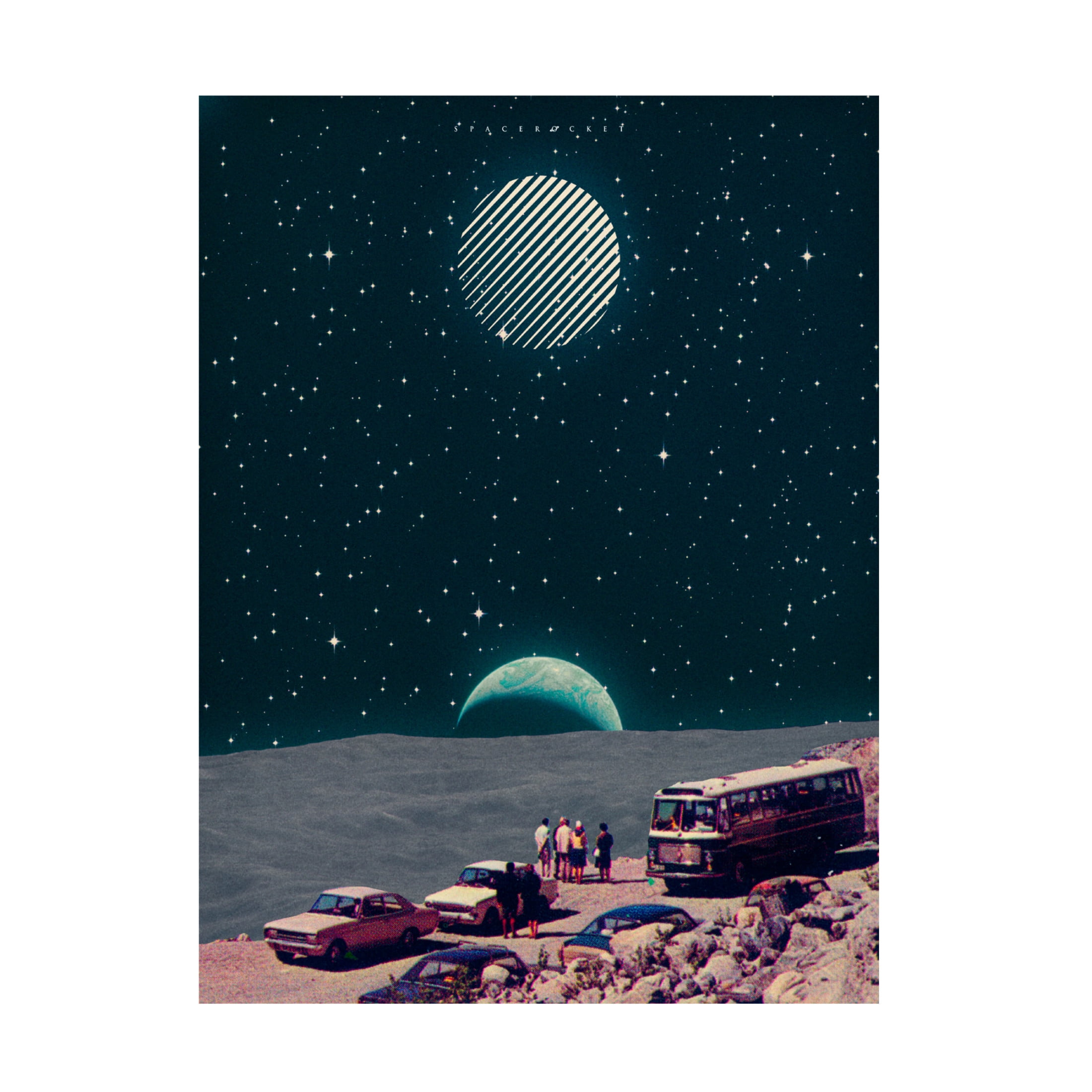 Trademark Fine Art spacerocket art 391 Canvas Wall Art