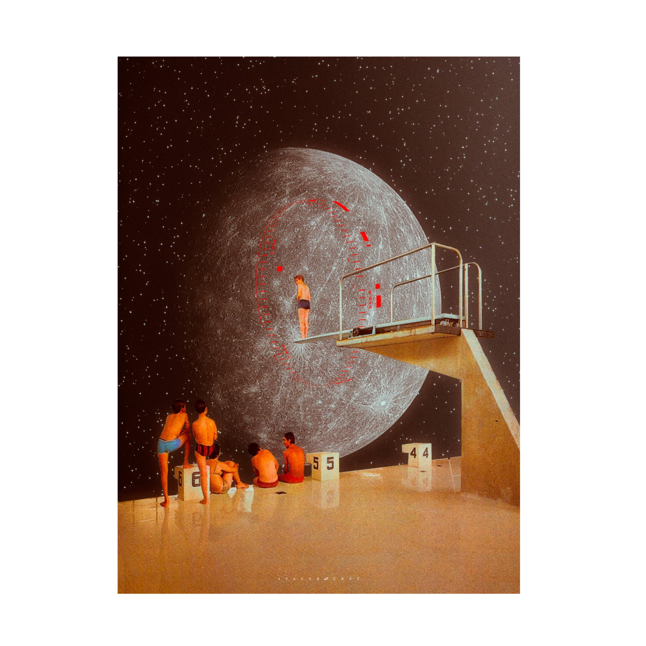Trademark Fine Art spacerocket art  395 Canvas Wall Art