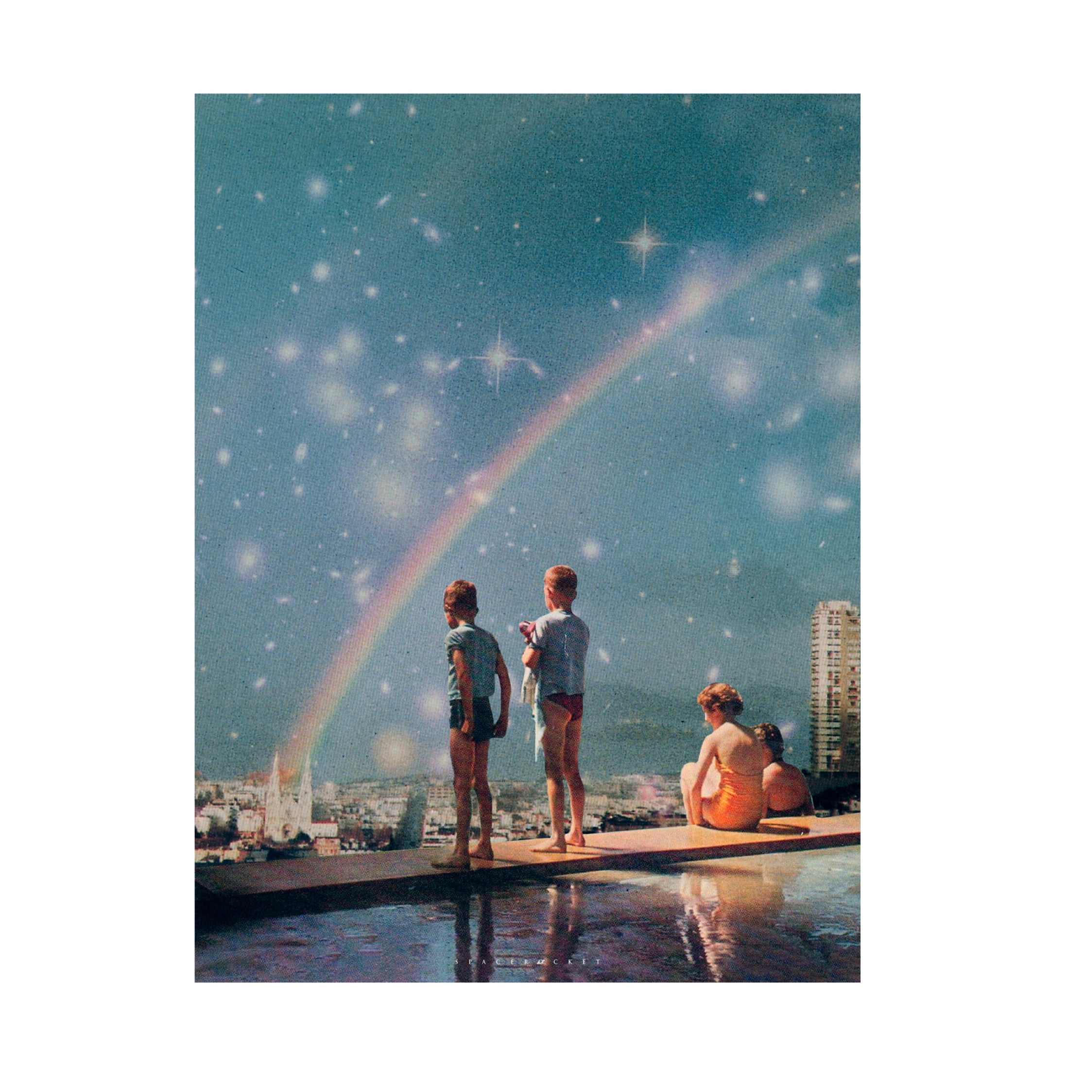Trademark Fine Art spacerocket art 400 Canvas Wall Art