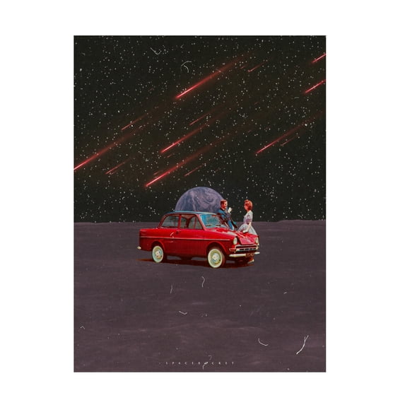 Trademark Fine Art spacerocket art 420 Canvas Wall Art