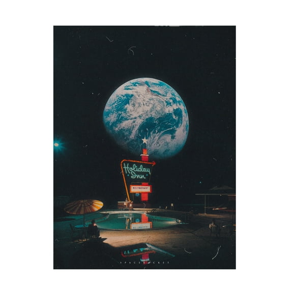 Trademark Fine Art spacerocket art 449 Canvas Wall Art