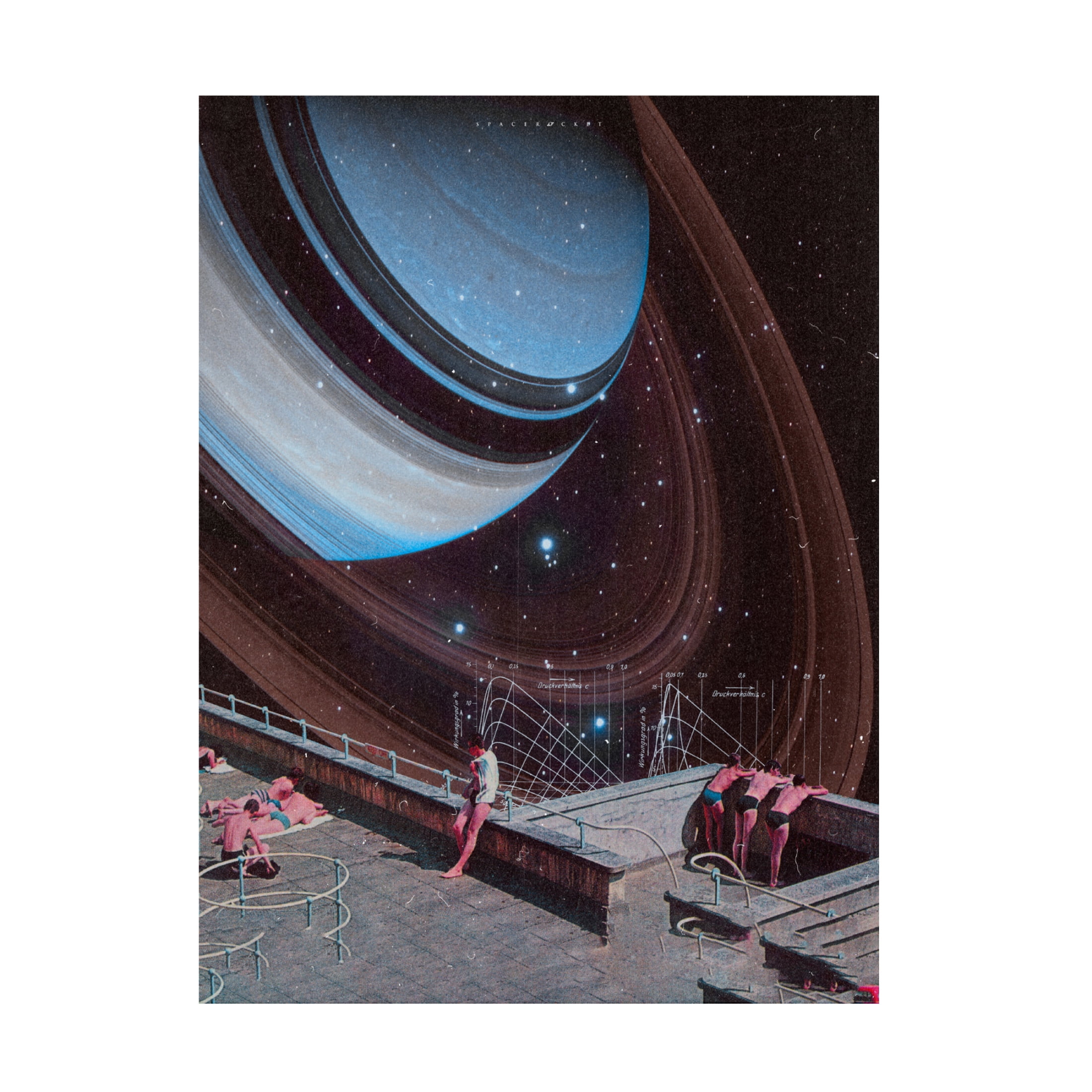 Trademark Fine Art spacerocket art 454 Canvas Wall Art