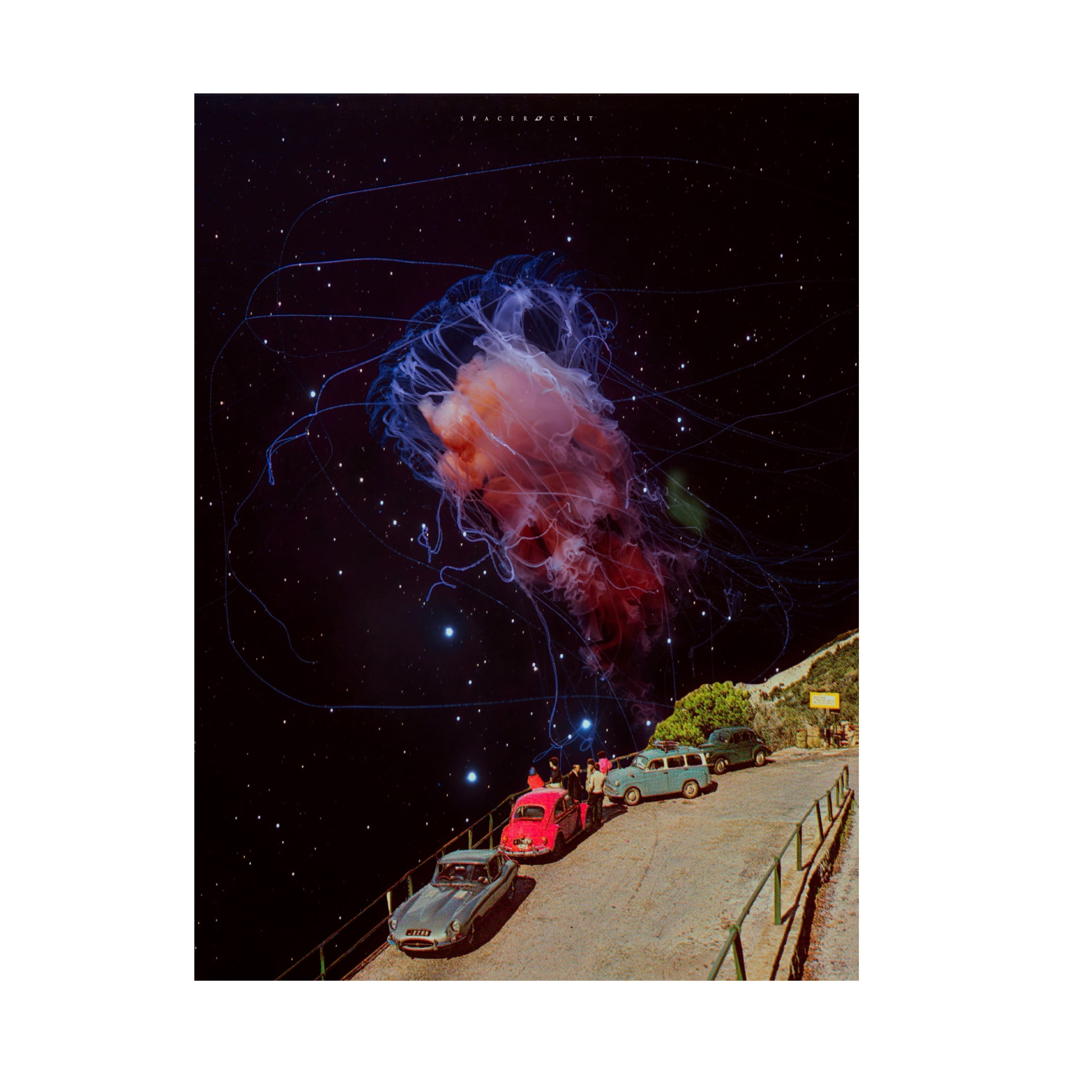 Trademark Fine Art spacerocket art  487 Canvas Wall Art