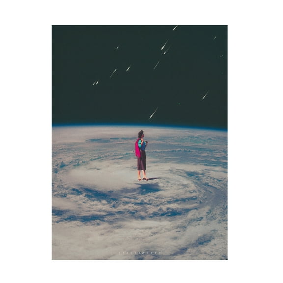 Trademark Fine Art spacerocket art 563 Canvas Wall Art