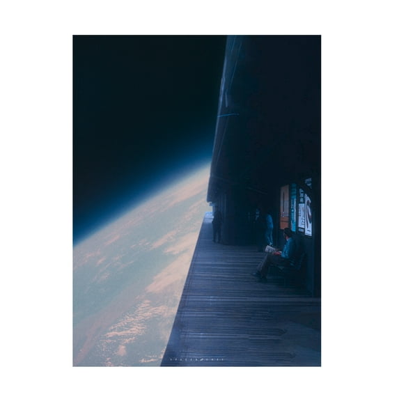 Trademark Fine Art spacerocket art 597 Canvas Wall Art