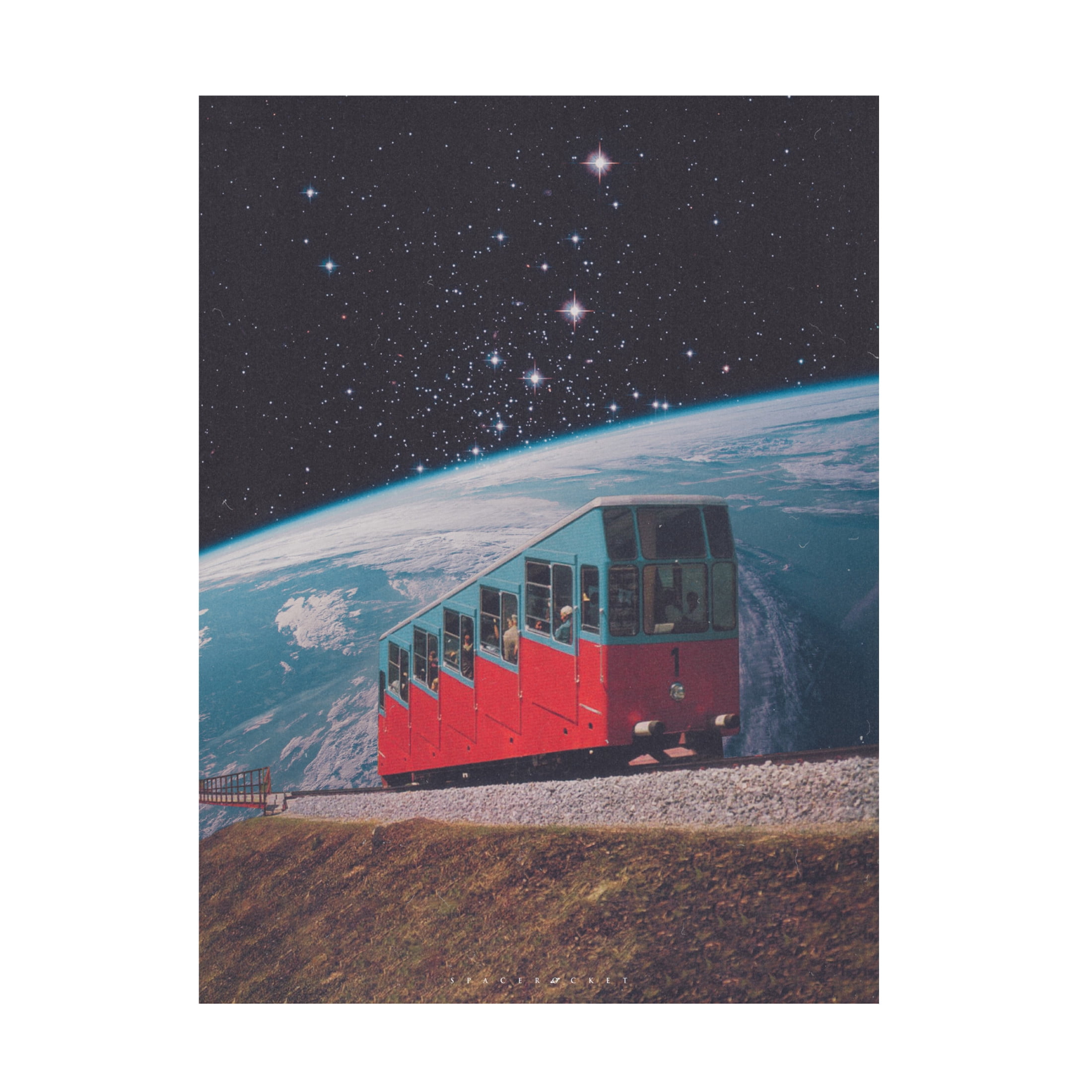 Trademark Fine Art spacerocket art 601 Canvas Wall Art
