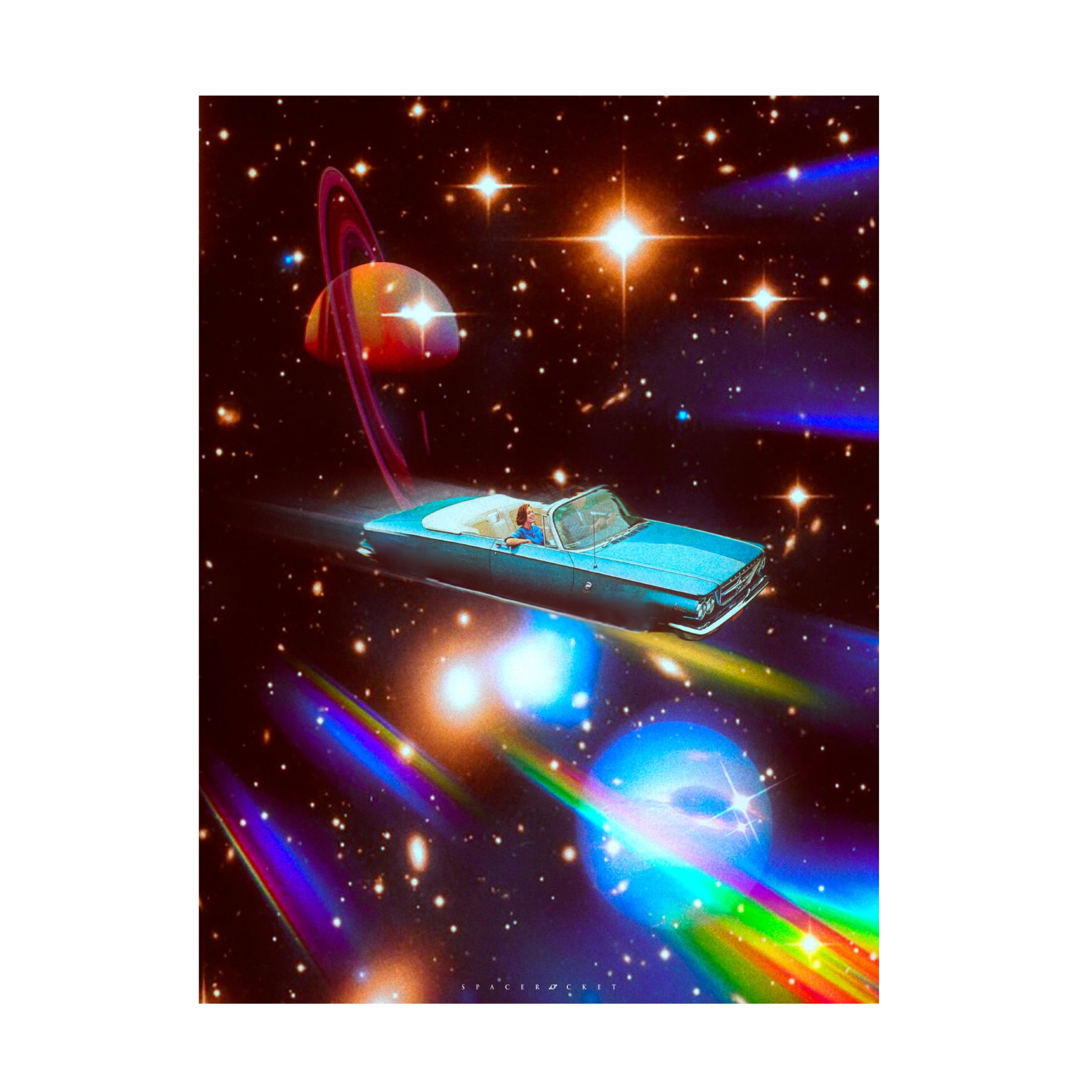 Trademark Fine Art spacerocket art 636 Canvas Wall Art