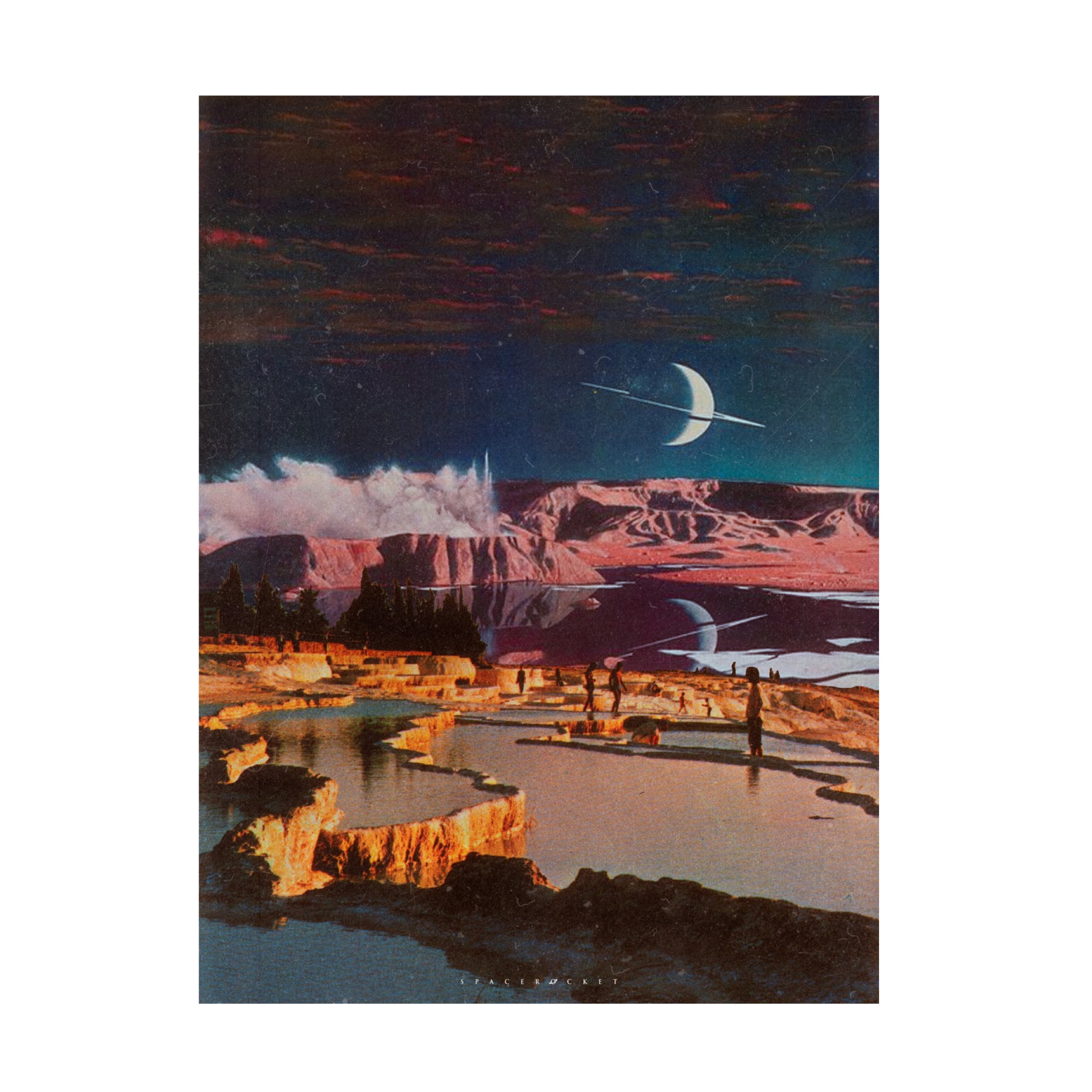 Trademark Fine Art spacerocket art 661 Canvas Wall Art