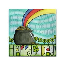 Trademark Fine Art 'st pattys day' Canvas Art by Maureen Lisa Costello