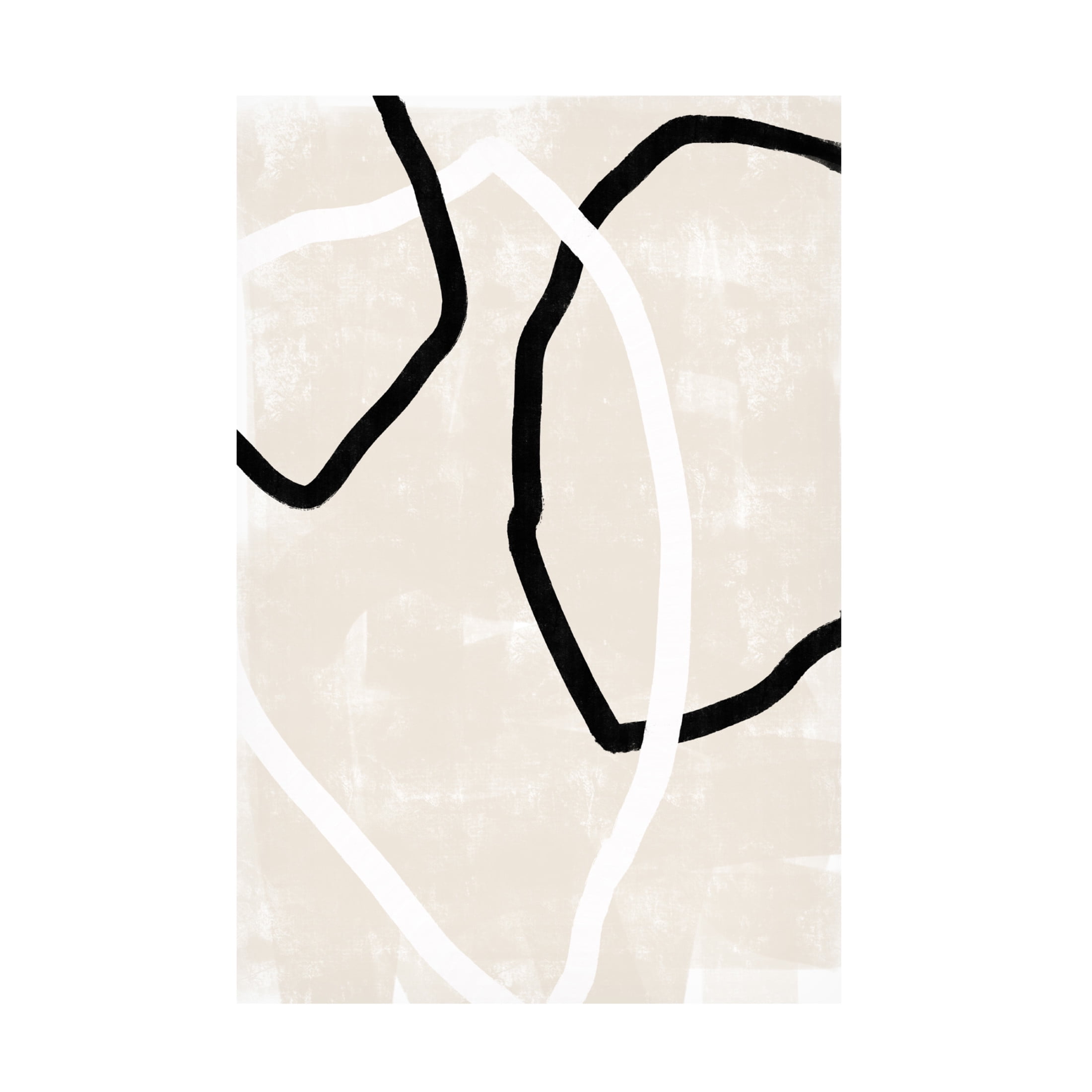 Trademark Fine Art uplusmestudio Abstracto Trio Canvas Wall Art