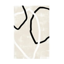 Trademark Fine Art uplusmestudio Abstracto Trio Canvas Wall Art