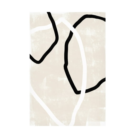 Trademark Fine Art uplusmestudio Abstracto Trio Canvas Wall Art