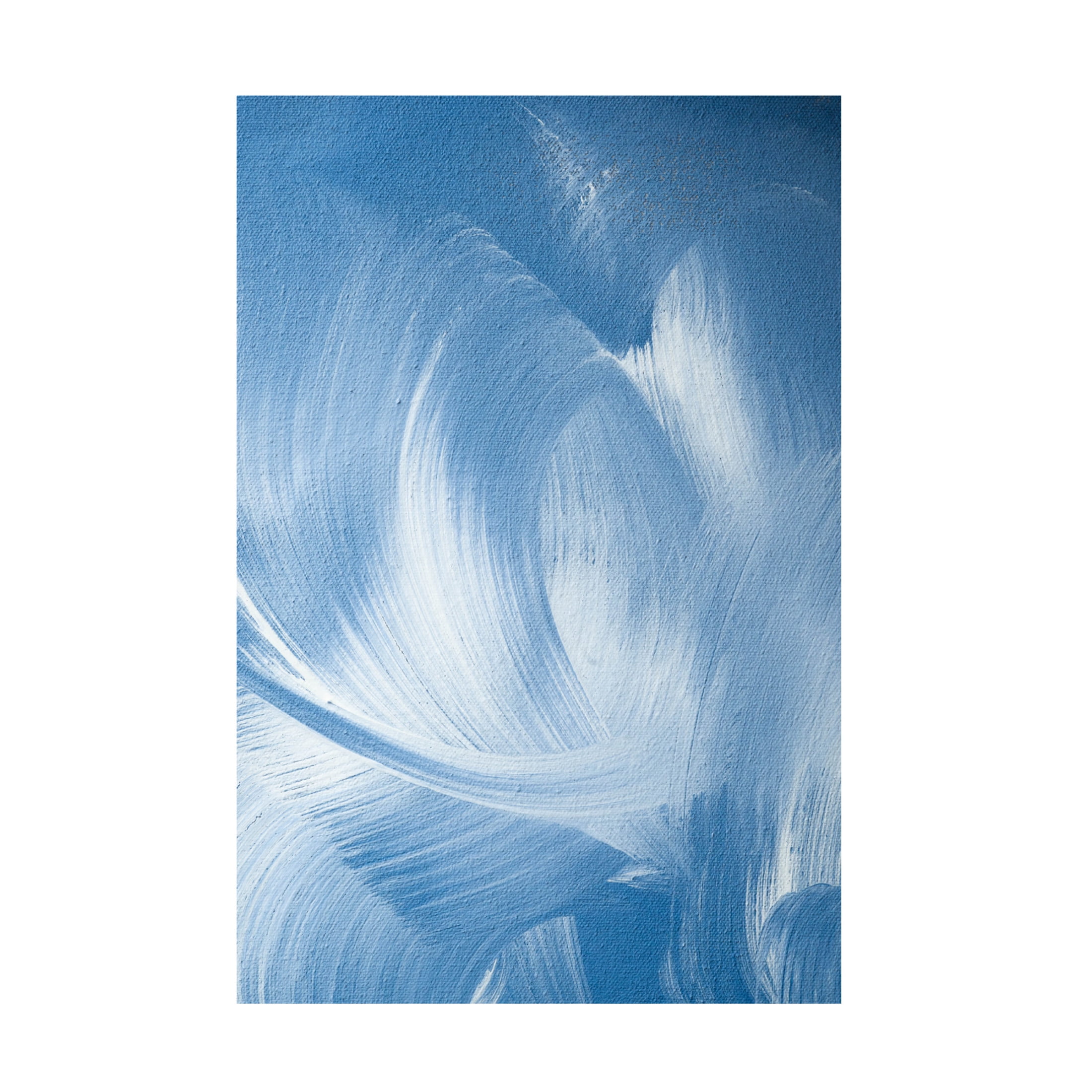 Trademark Fine Art uplusmestudio Acrylic Waves No 2 Canvas Wall Art