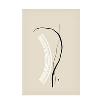 Trademark Fine Art uplusmestudio Composition Of Lines The First Canvas Wall Art