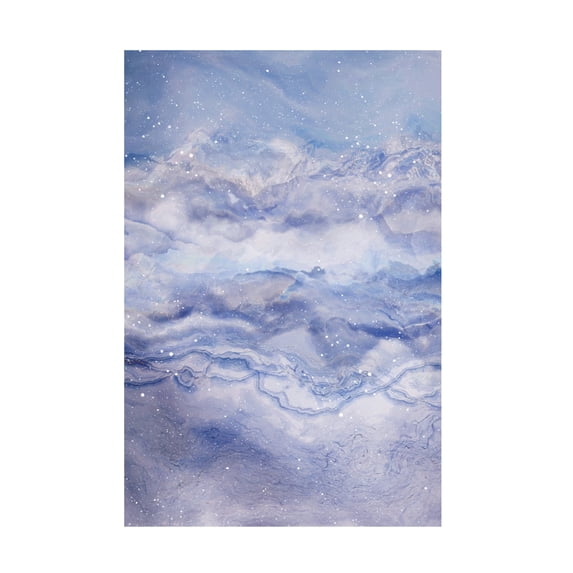 Trademark Fine Art uplusmestudio Crystallized Lilac Canvas Wall Art