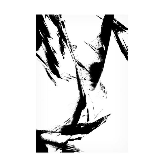 Trademark Fine Art uplusmestudio Feathery Streak Canvas Wall Art