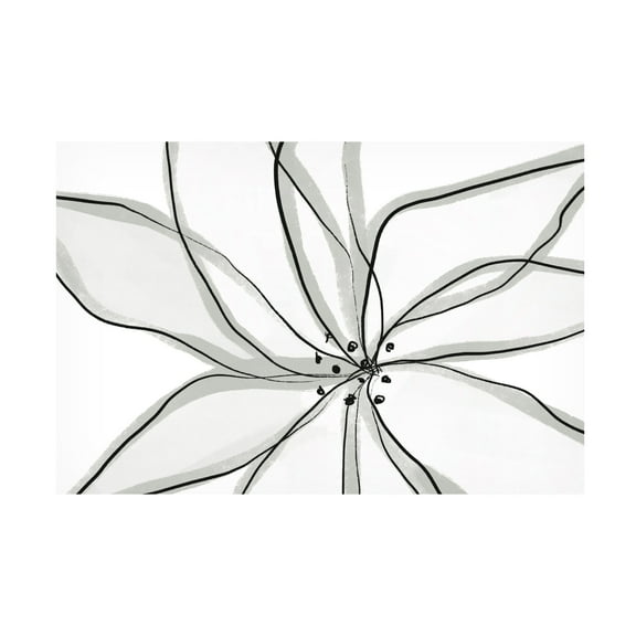 Trademark Fine Art uplusmestudio Fragile Flower Canvas Wall Art