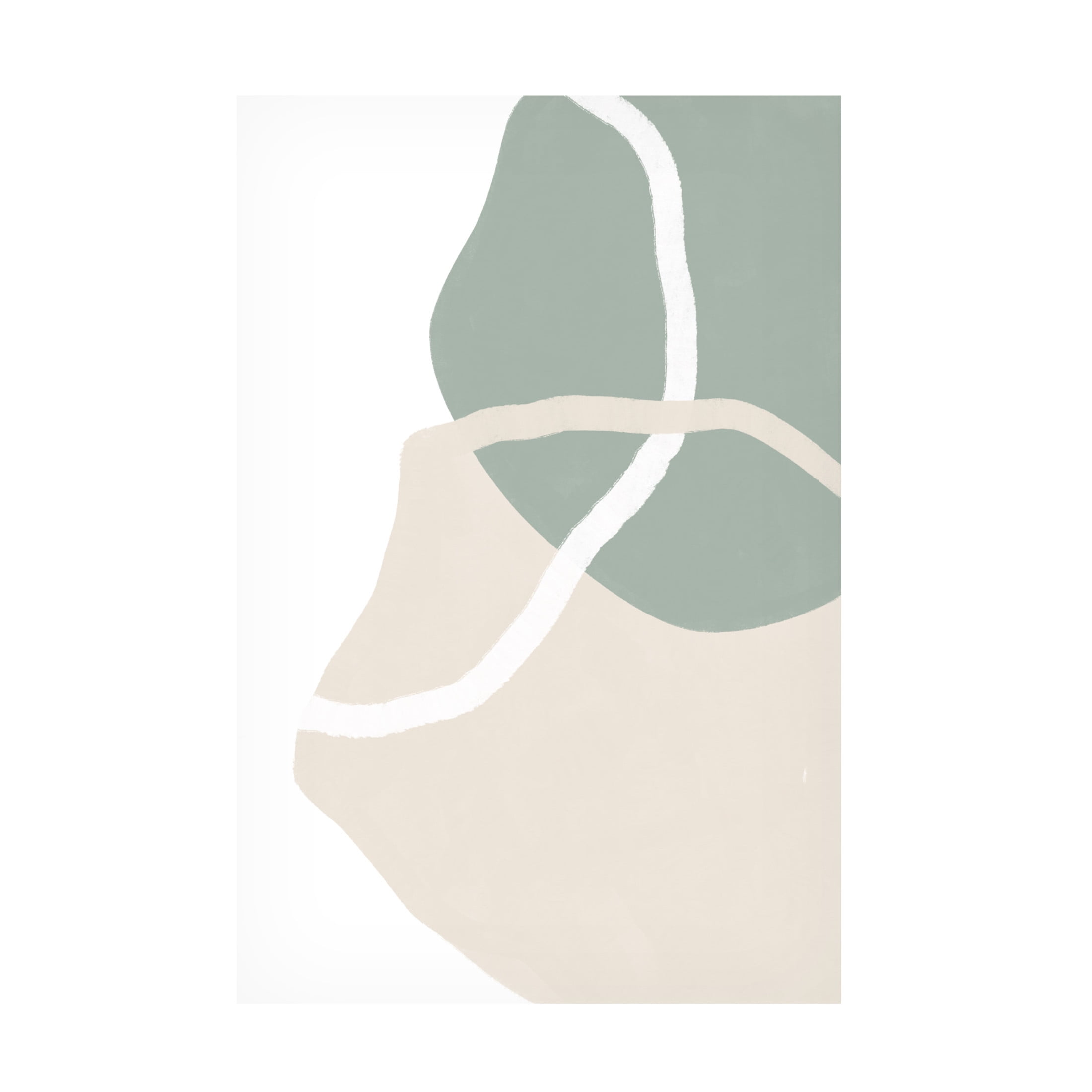 Trademark Fine Art uplusmestudio Free Forms Two And A Half Canvas Wall Art