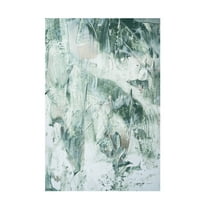 Trademark Fine Art uplusmestudio Green Acryl Canvas Wall Art