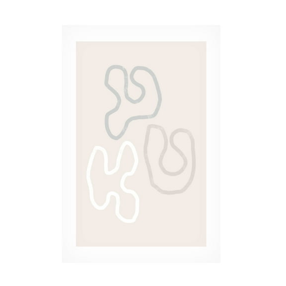 Trademark Fine Art uplusmestudio I Love Curves Canvas Wall Art