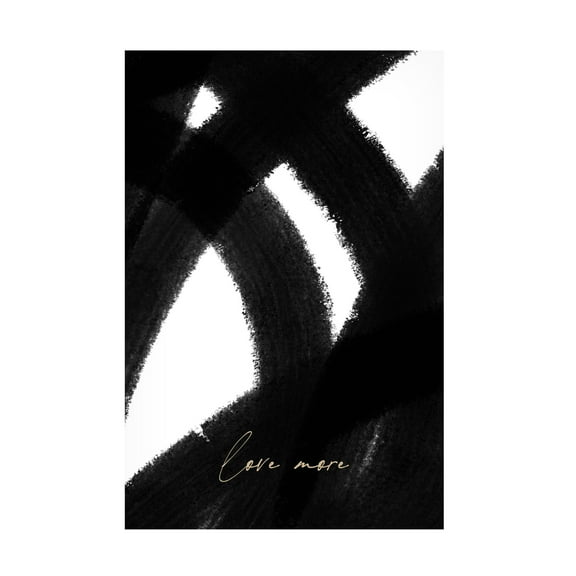 Trademark Fine Art uplusmestudio Love More Canvas Wall Art