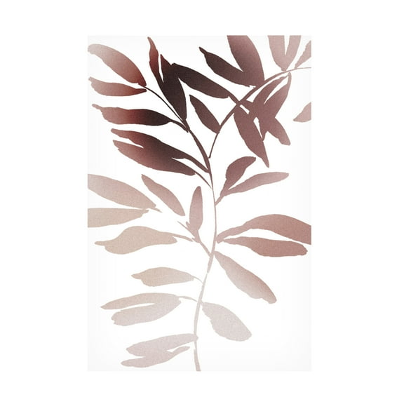 Trademark Fine Art uplusmestudio Lovely Leaves Canvas Wall Art