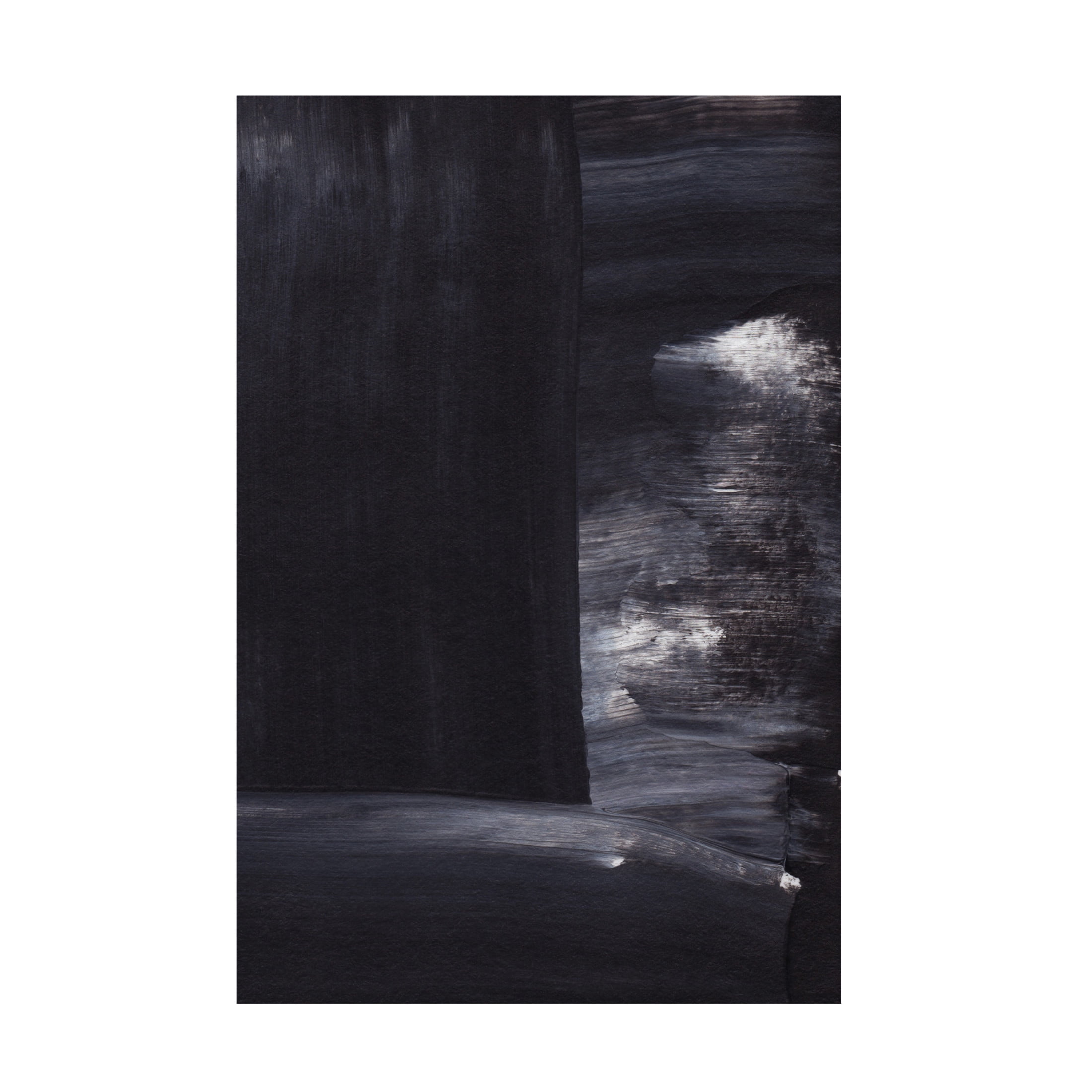 Trademark Fine Art uplusmestudio  Midnight Texture Canvas Wall Art