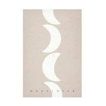 Trademark Fine Art uplusmestudio Moonlover Canvas Wall Art